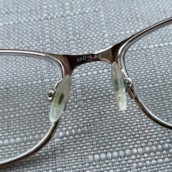 Liz Claiborne Women Eyeglasses Frame Brown Tone Metal Frame Glasses L624 ORF4 - Picture 10 of 12